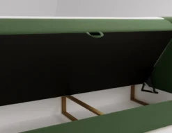 Boxspringbett Bergamo Samt mit Stauraum