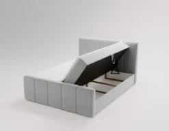 Boxspringbett Bergamo Samt mit Stauraum