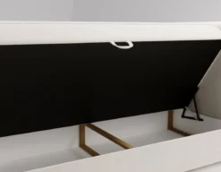 Boxspringbett Bergamo Samt mit Stauraum