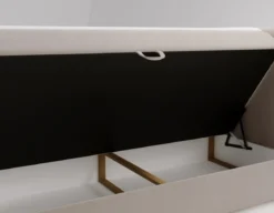 Boxspringbett Bergamo Samt mit Stauraum