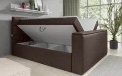 Boxspringbett Carito mit TV Lift, USB und Stauraum