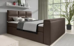 Boxspringbett Carito mit TV Lift, USB und Stauraum