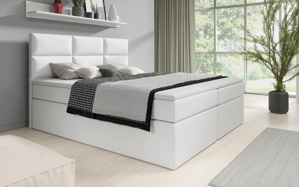 Boxspringbett Carito mit USB und Stauraum
