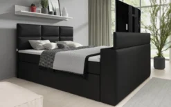 Boxspringbett Carre mit TV Lift und USB