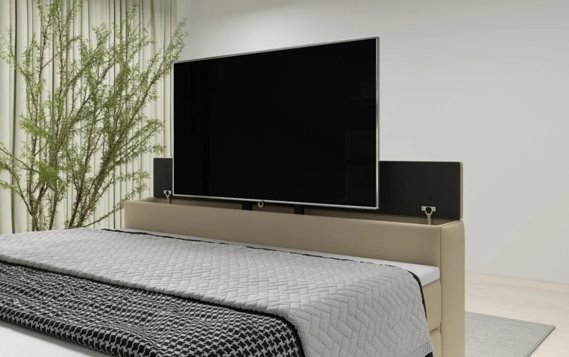 Boxspringbett Carre mit TV Lift und USB
