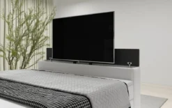 Boxspringbett Carre mit TV Lift und USB