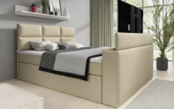 Boxspringbett Carre mit TV Lift und USB