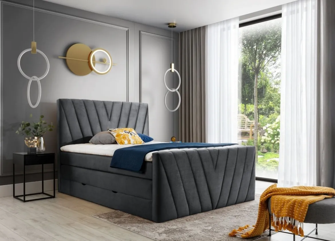 Boxspringbett Celia mit Stauraum