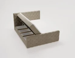 Boxspringbett Chester Samt mit Stauraum