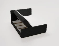 Boxspringbett Chester Samt mit Stauraum