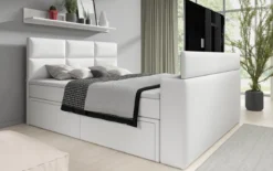 Boxspringbett Citaro mit TV Lift, USB und Stauraum