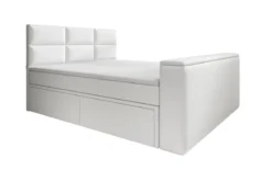 Boxspringbett Citaro mit TV Lift, USB und Stauraum