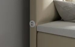 Boxspringbett Citaro mit USB und Stauraum