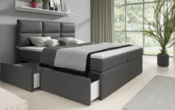 Boxspringbett Citaro mit USB und Stauraum