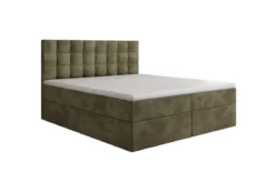 Boxspringbett Como in Cord mit Stauraum