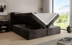 Boxspringbett Cozy II in Cord mit Stauraum