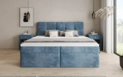 Boxspringbett Cozy II in Cord mit Stauraum
