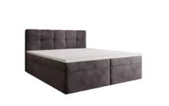 Boxspringbett Cozy II Samt mit Stauraum