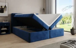 Boxspringbett Cozy II Samt mit Stauraum
