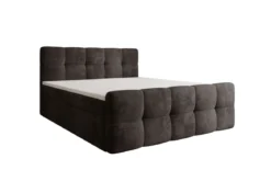 Boxspringbett Cozy in Cord mit Stauraum