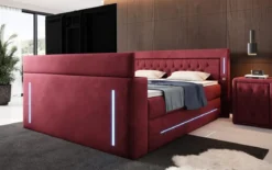Boxspringbett Divalo mit TV Lift und Stauraum