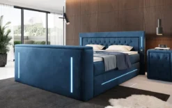 Boxspringbett Divalo mit TV Lift und Stauraum