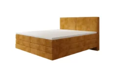 Boxspringbett Elara mit Schwebeoptik in Cord