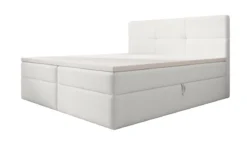 Boxspringbett Eleonora Bouclé mit Stauraum