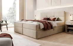 Boxspringbett Eleonora Samt mit Stauraum