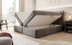 Boxspringbett Eleonora Samt mit Stauraum