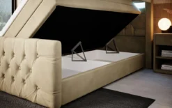Boxspringbett Gloria mit LED und Stauraum