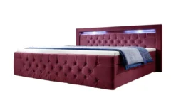 Boxspringbett Gloria mit LED und Stauraum