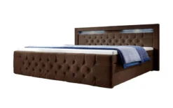 Boxspringbett Gloria mit LED und Stauraum