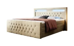 Boxspringbett Gloria mit LED und Stauraum