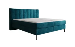Boxspringbett Ines in Cord mit Stauraum