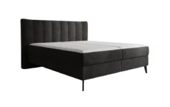 Boxspringbett Ines in Cord mit Stauraum