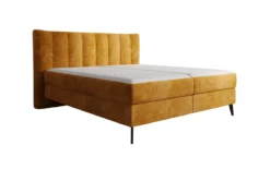 Boxspringbett Ines in Cord mit Stauraum