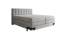 Boxspringbett Isabell mit Stauraum in Samt