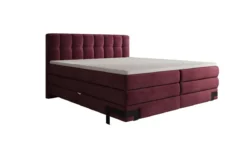 Boxspringbett Isabell mit Stauraum in Samt