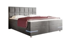 Boxspringbett Lea mit LED (Samt)