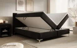 Boxspringbett Leona Samt mit Stauraum