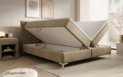 Boxspringbett Leona Samt mit Stauraum