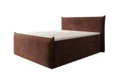 Boxspringbett Liana II mit hochklappbarem Stauraum in Samt