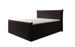 Boxspringbett Liana II mit hochklappbarem Stauraum in Teddy Bouclé