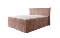 Boxspringbett Liana mit hochklappbarem Stauraum in Cord