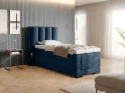 Boxspringbett Liano Samt 90x200 elektrisch verstellbar