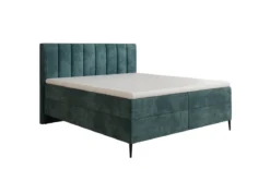 Boxspringbett Lucca in Cord mit Stauraum und Füßen