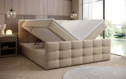 Boxspringbett Luxor Kunstleder mit Stauraum