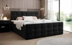 Boxspringbett Luxor Samt mit Stauraum