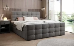 Boxspringbett Luxor Samt mit Stauraum